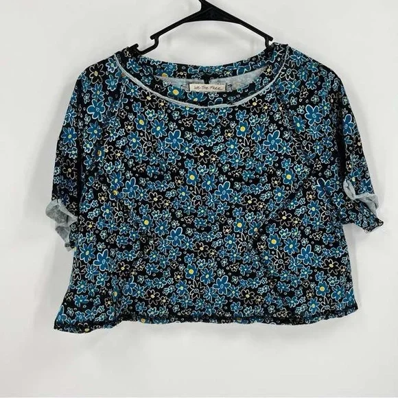 NWOT! Free People Sammie Floral Print Tee - Picture 5 of 10